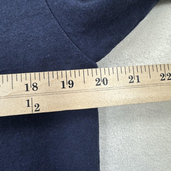 Patagonia Shirt Mens Small Navy Long Sleeve Responsibili-Tee Graphic Crewneck - Picture 7 of 10